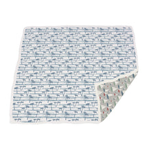 Ocean Palm Trees and Marina Sailboats Bamboo Newcastle Blanket