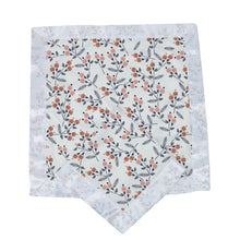 Dahlia Floral Bamboo Muslin Cute Security Baby Blankie