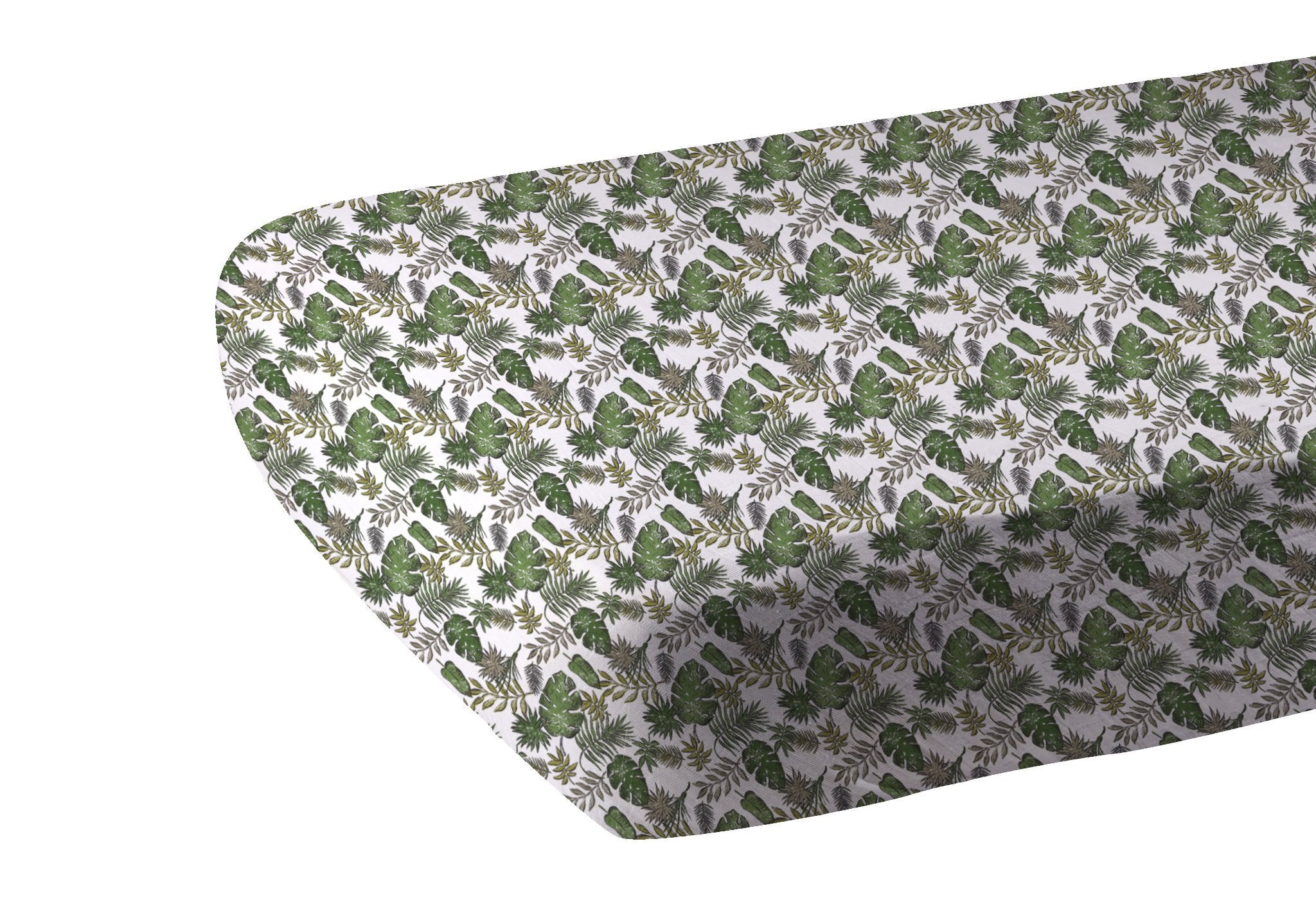 Jurassic Forest Cotton Muslin Crib Sheet