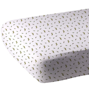Pteranodon Cotton Muslin Crib Sheet