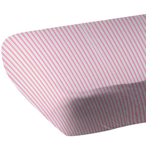 Candy Stripe Bamboo Muslin Crib Sheet
