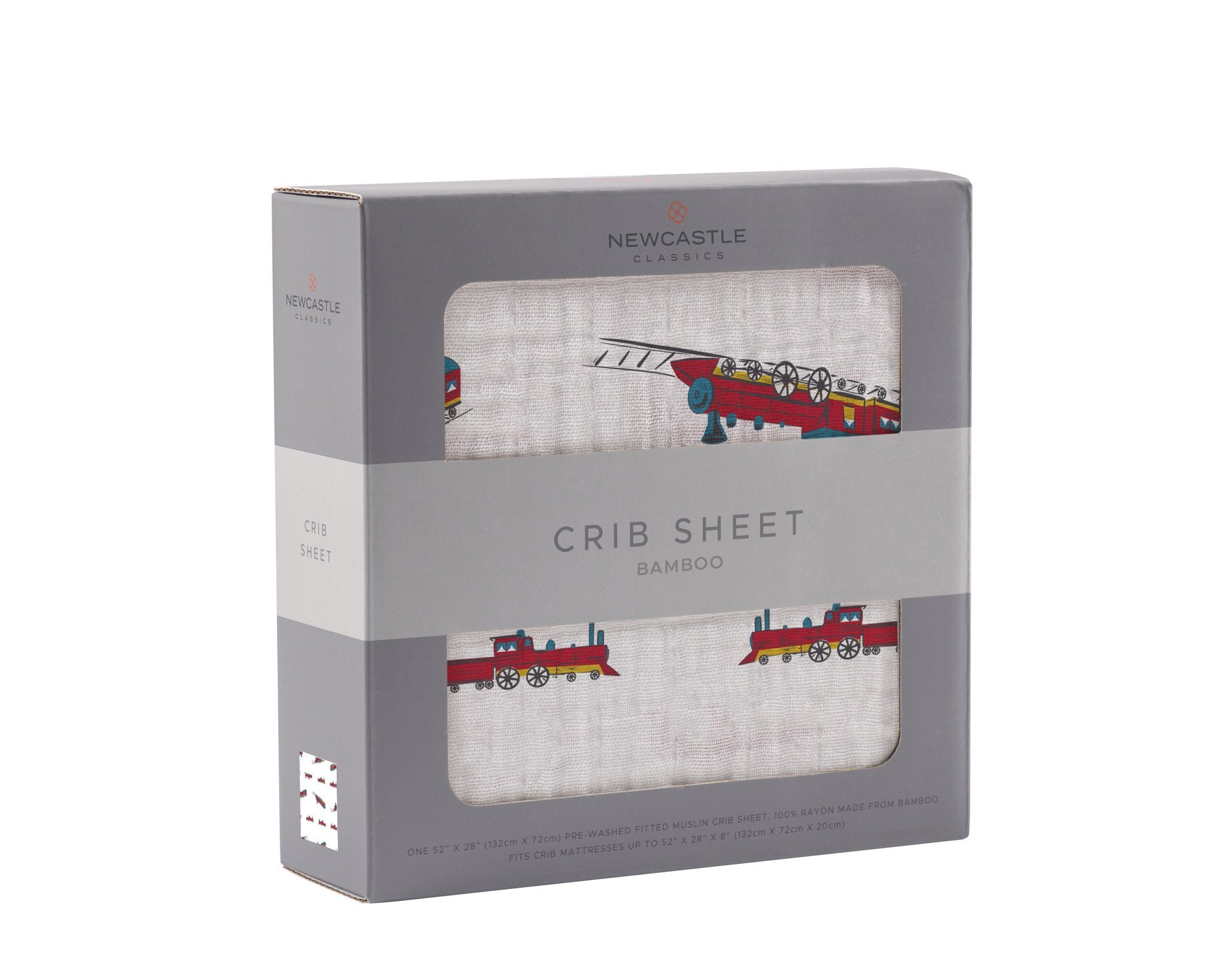 Vintage Steam Bamboo Crib Sheet