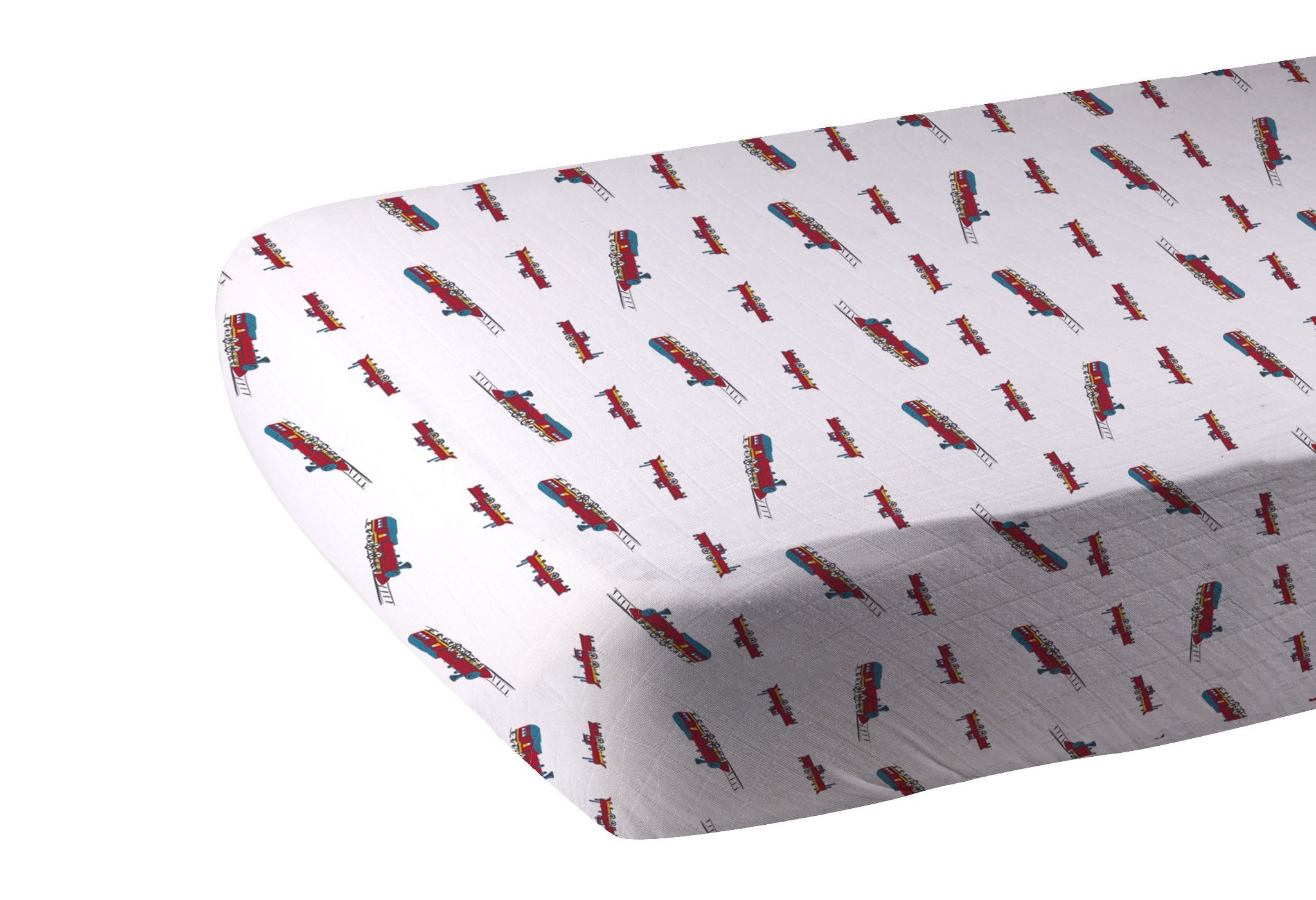 Vintage Steam Bamboo Crib Sheet