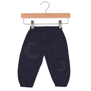 Midnight Moon Bamboo Elastic Waist Newcastle Mini Pants