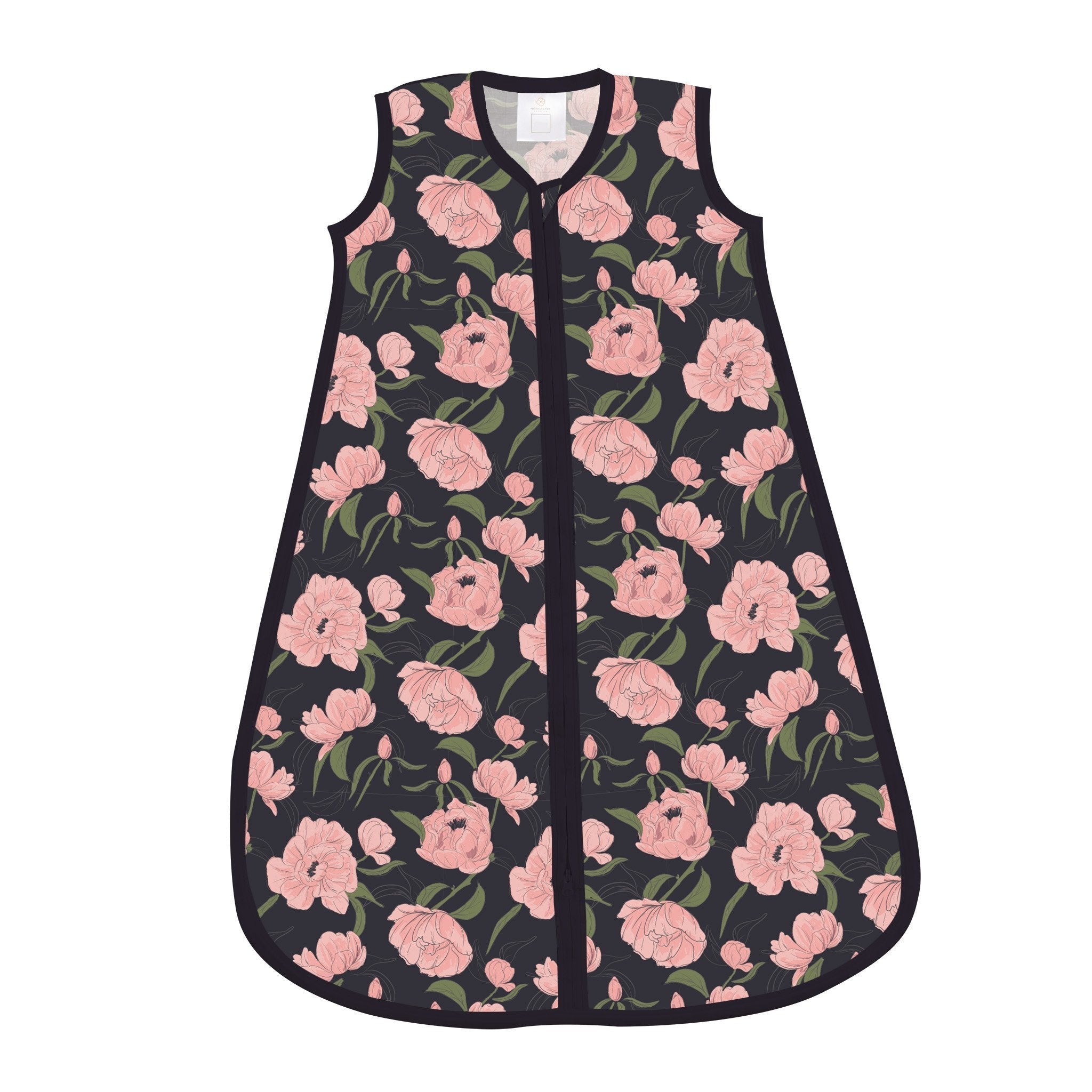 Peonies Bamboo Sleeveless Wearable Baby Sleep Sack