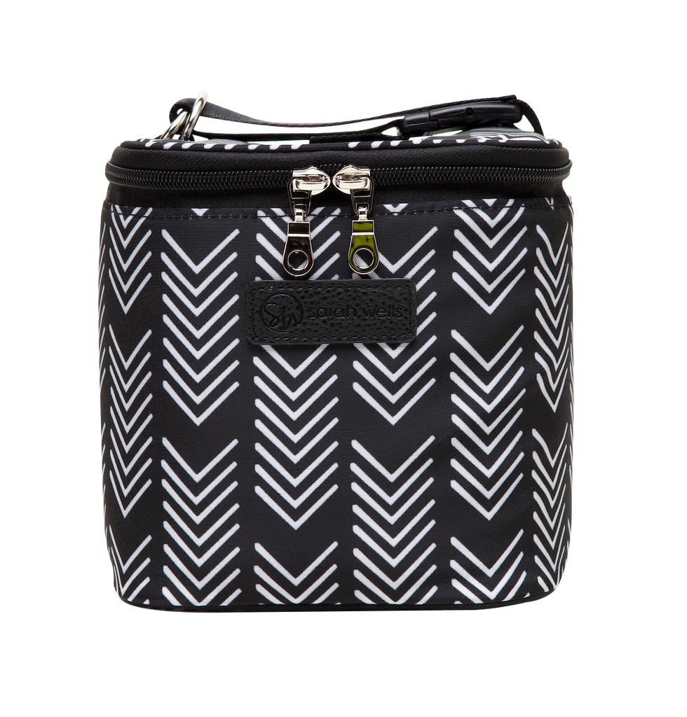 Black And White Cold Gold Bag with Ice Pack