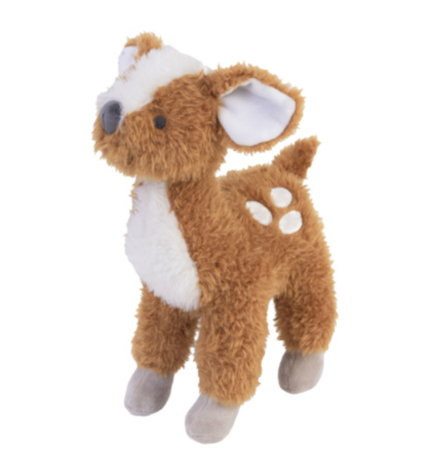 Cute Deer Doe with Sweet Buddy by Happy Horse