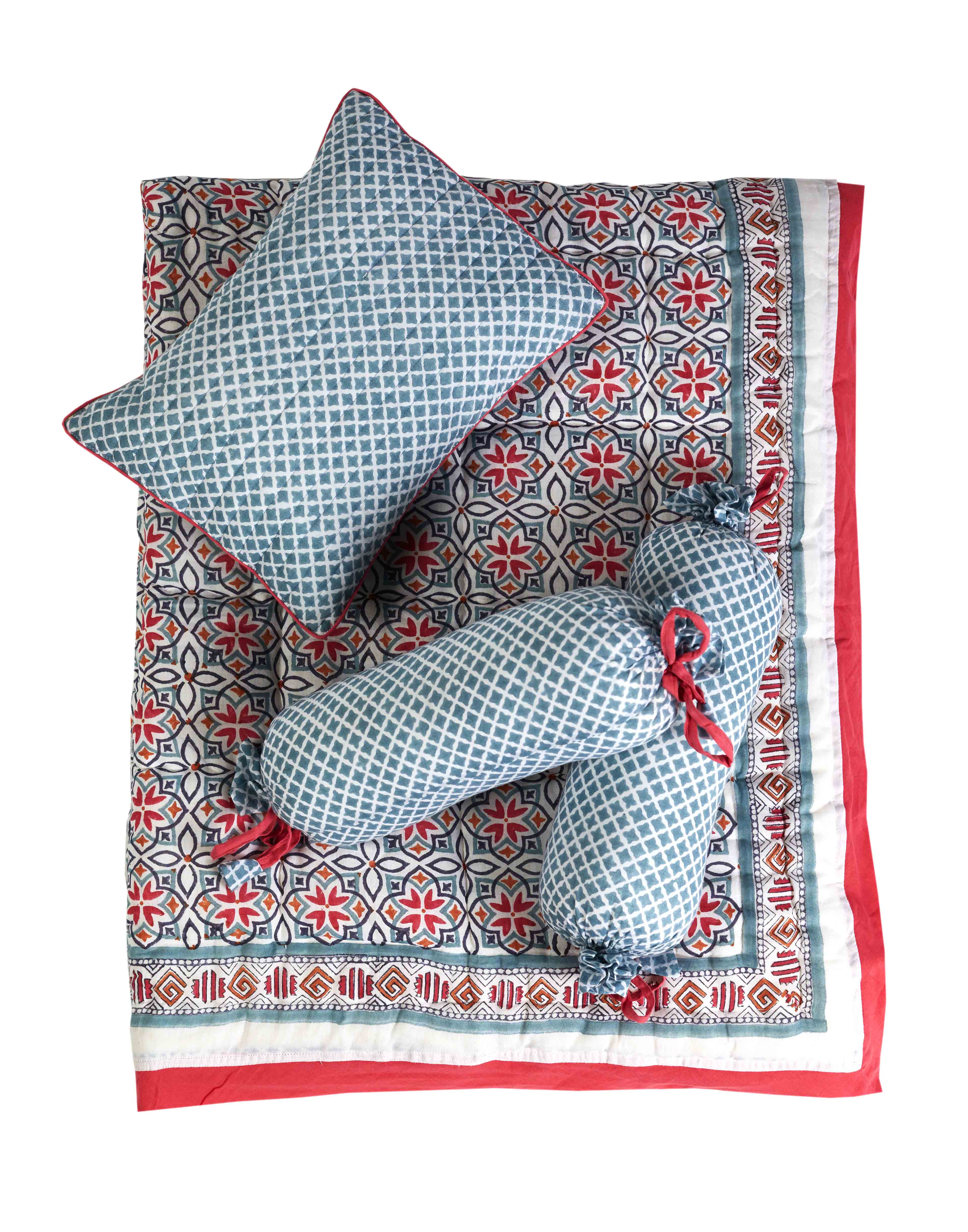 Hand Crafted Cotton Voile New Baby Gift Set