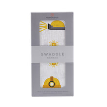 Hard Hat Bamboo Muslin Swaddle