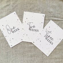 Speckled Unisex Monthly Milestone Cards