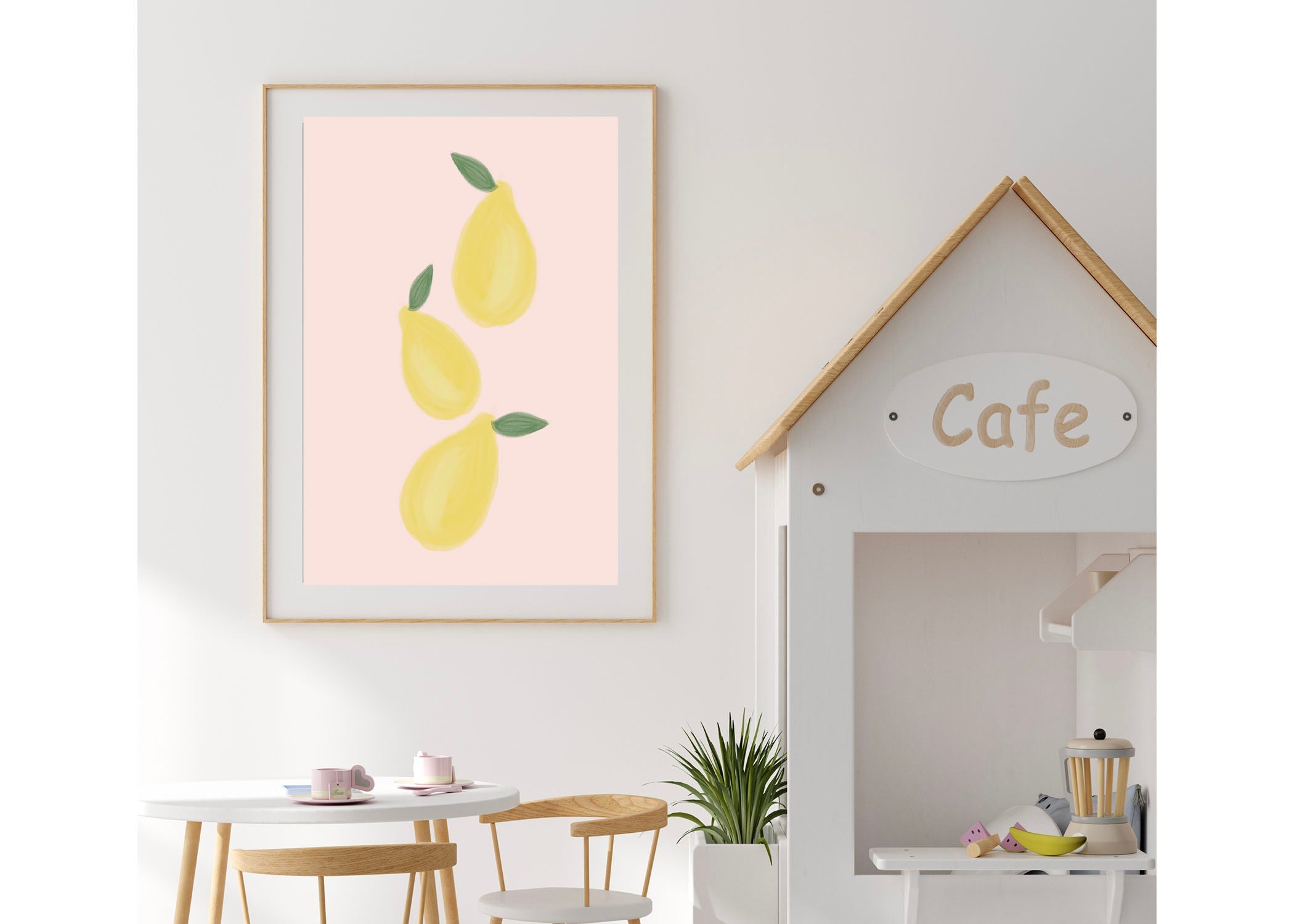 Leafy Lemon Blooms Print Bundle