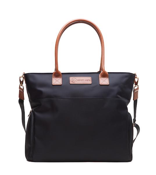 Black Abby Multifunction Breast Pump Bag