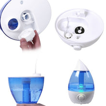 J04-017 Ultrasonic Air Humidifier 1.6L Cool Mist Humidifier with 4-Color LED Night Lights for Home Baby Room Bedroom and Office Whisper