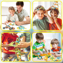 Toys Building Blocks Educational Construction Tiles Set Creative Activities Games