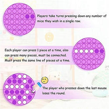 Decompression Bubble Toy 2 pieces Push Pop Bubble Sensory Toys, Stress Relief Toddler Toys, Best for Kids, Adults and Elderly with Anxiety Stress Depression