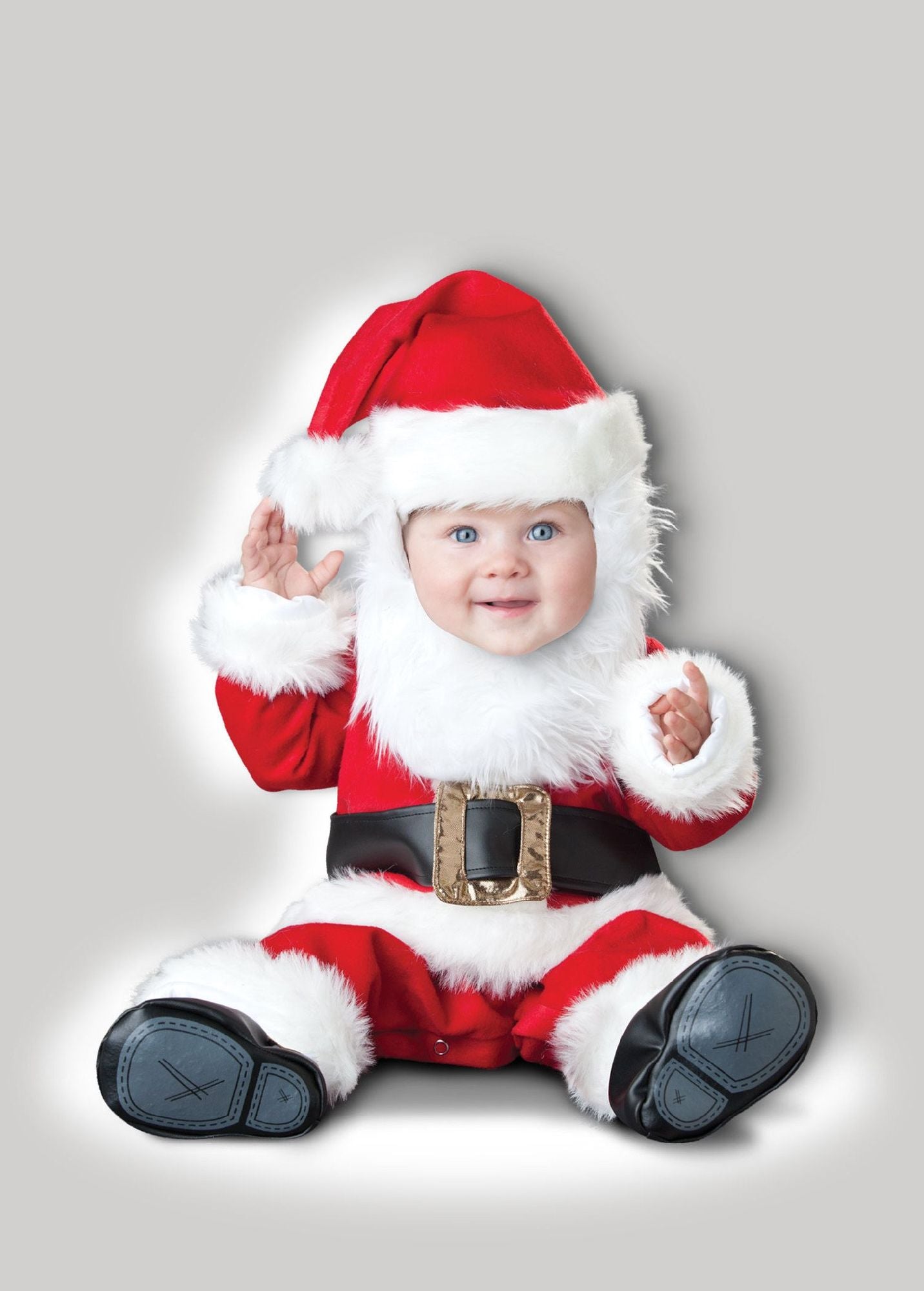 In Character Santa Baby Costume Infant Medium (12-18 Months)
