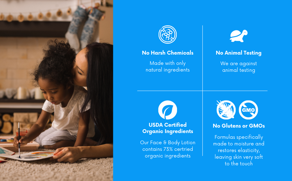 Face & Body Lotion Fragrance Free 8 oz.