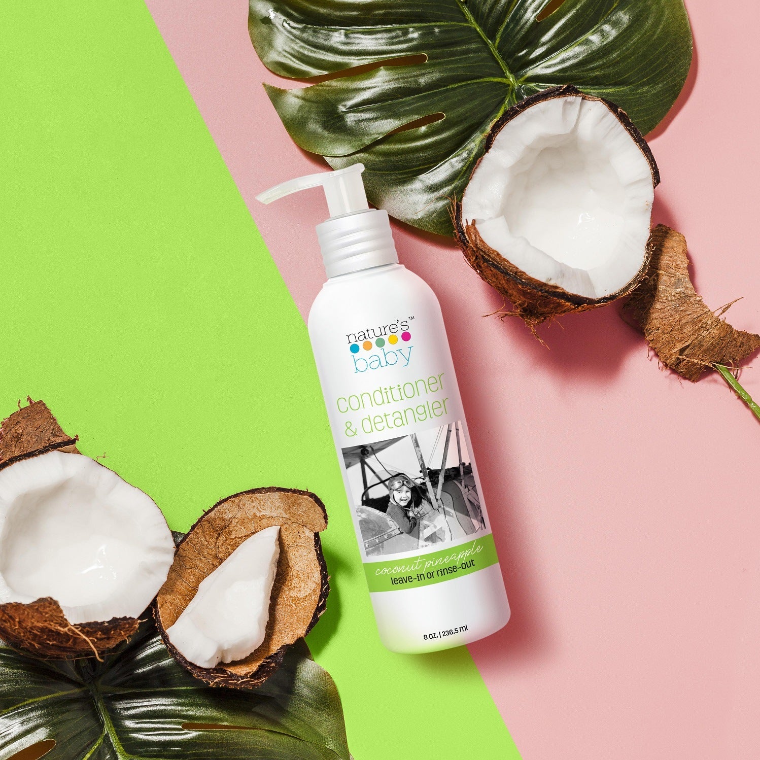 Conditioner & Detangler Coconut Pineapple 8 oz.