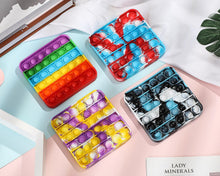 Decompression Bubble Toy 4 pieces (rainbow, purple, blue, white)Adults and Elderly with Anxiety Stress Depression