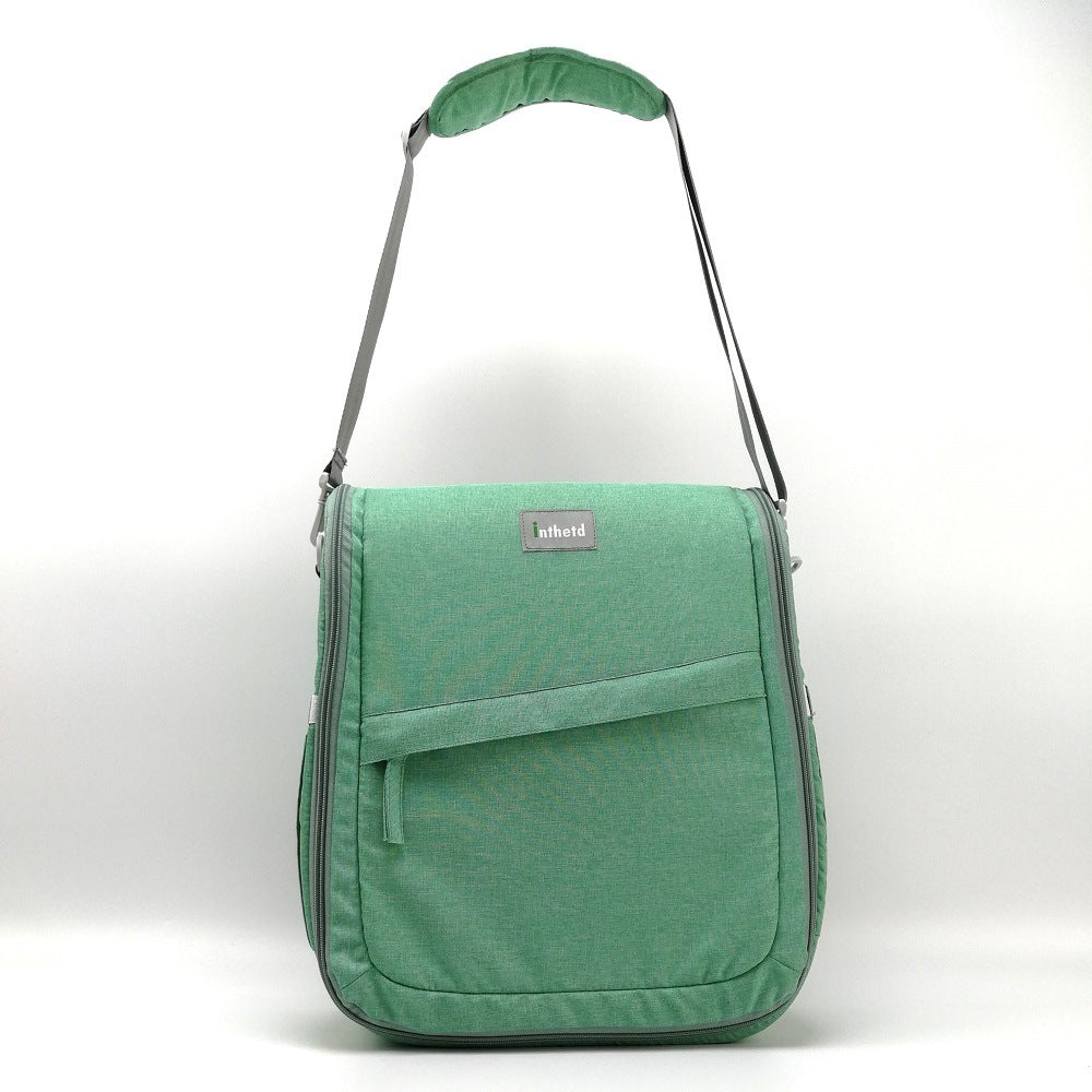 Diaper Bag Multi-Function Waterproof Travel Backpack Nappy Bags for Baby Care, Large Capacity, Stylish and Durable, Green--YS