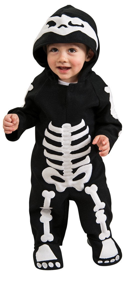 Costume Baby Skeleton Romper Costume Black White 6-12 Months