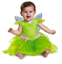 Baby Girls Tinker Bell Deluxe Infant Costume Green 6-12 Months…