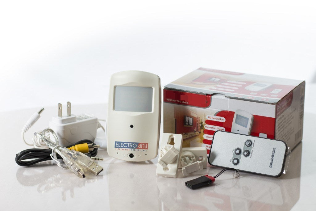 Infrared HD 720p Motion Activated Baby Monitor Video Recorder Mini Cam