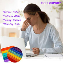 Decompression Bubble Toy 4 pieces (rainbow, purple, blue, white)Adults and Elderly with Anxiety Stress Depression