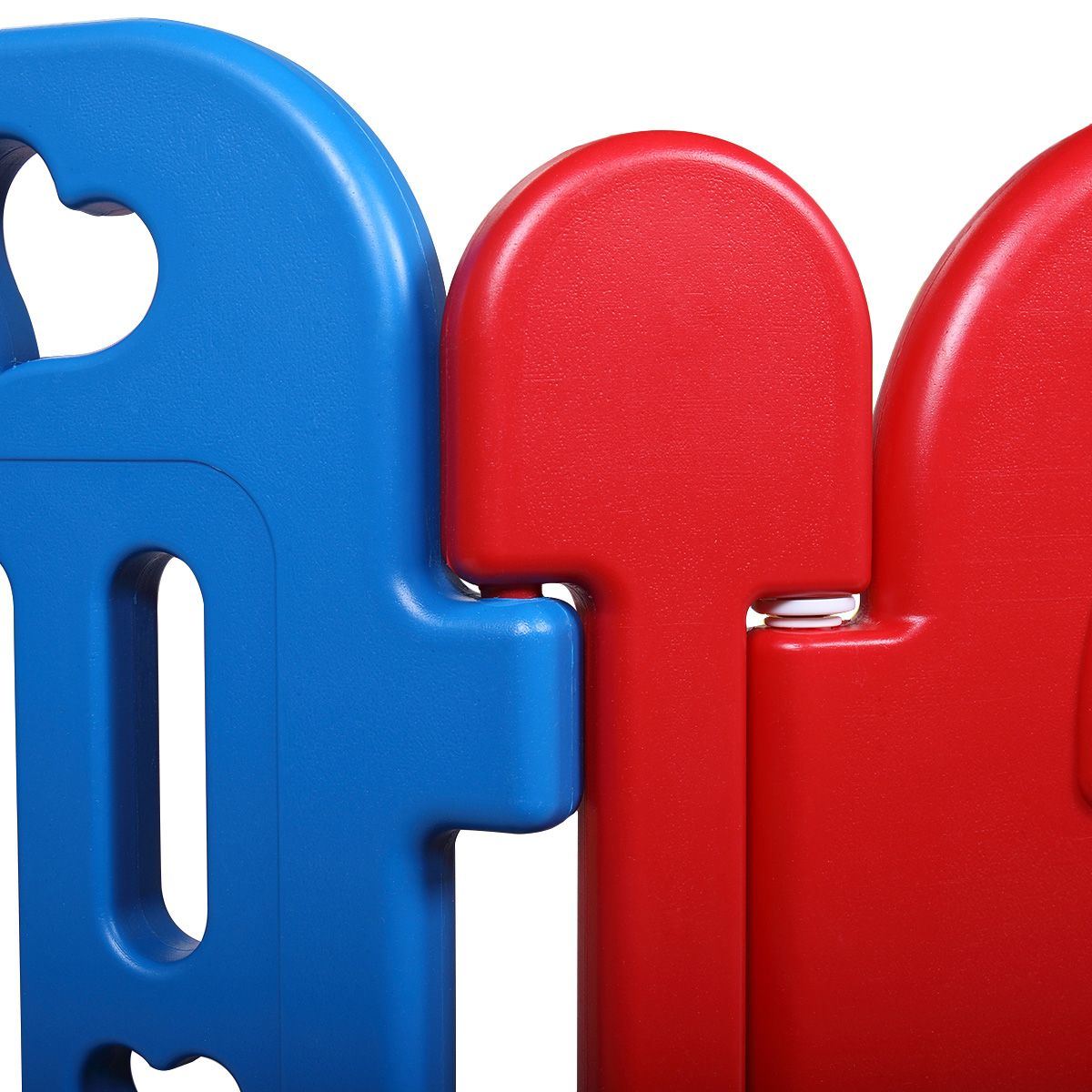 8-Panel Baby Fence, Toddlers Playpen with Safety Lock, Kids Play Center Indoor Outdoor