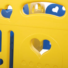 8-Panel Baby Fence, Toddlers Playpen with Safety Lock, Kids Play Center Indoor Outdoor