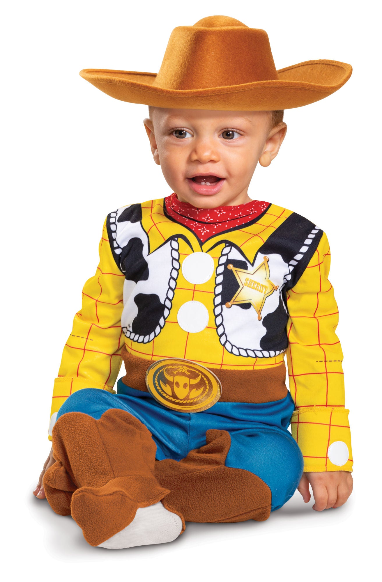 Baby Boys' Woody Deluxe Infant Costume, Multi, 12-18 Months