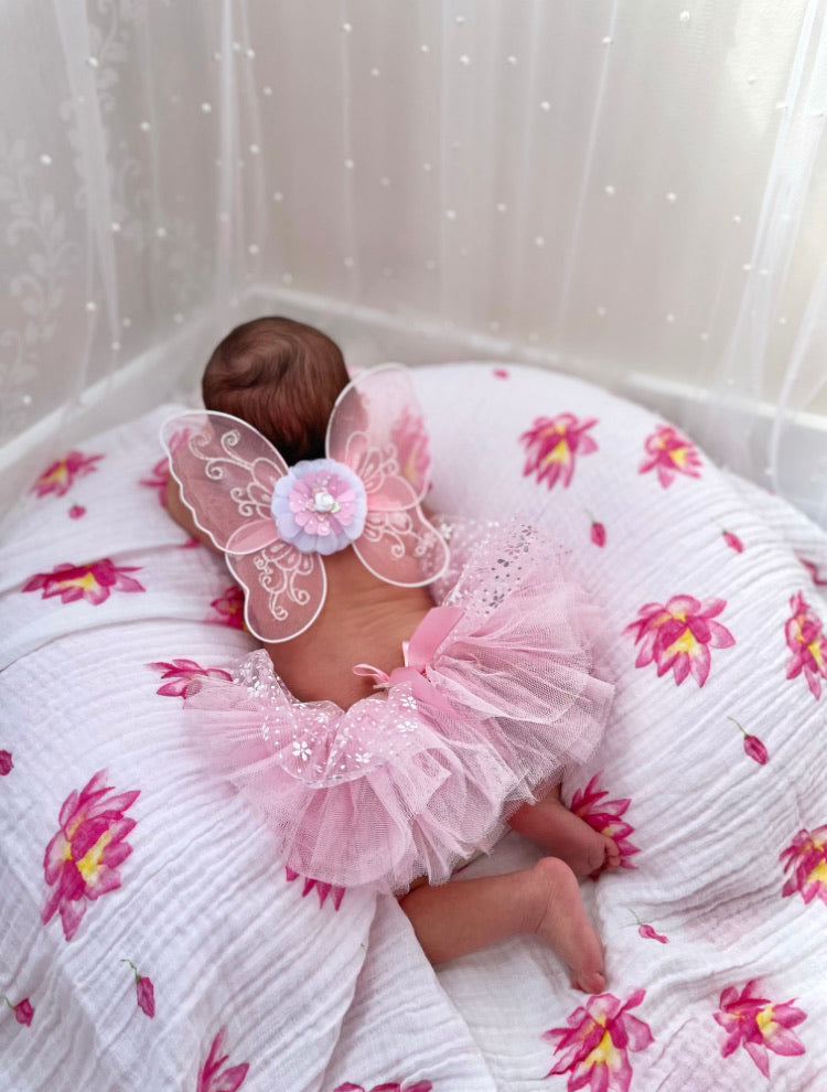 Organic Cotton Breathable Magical Lotus Baby Swaddle