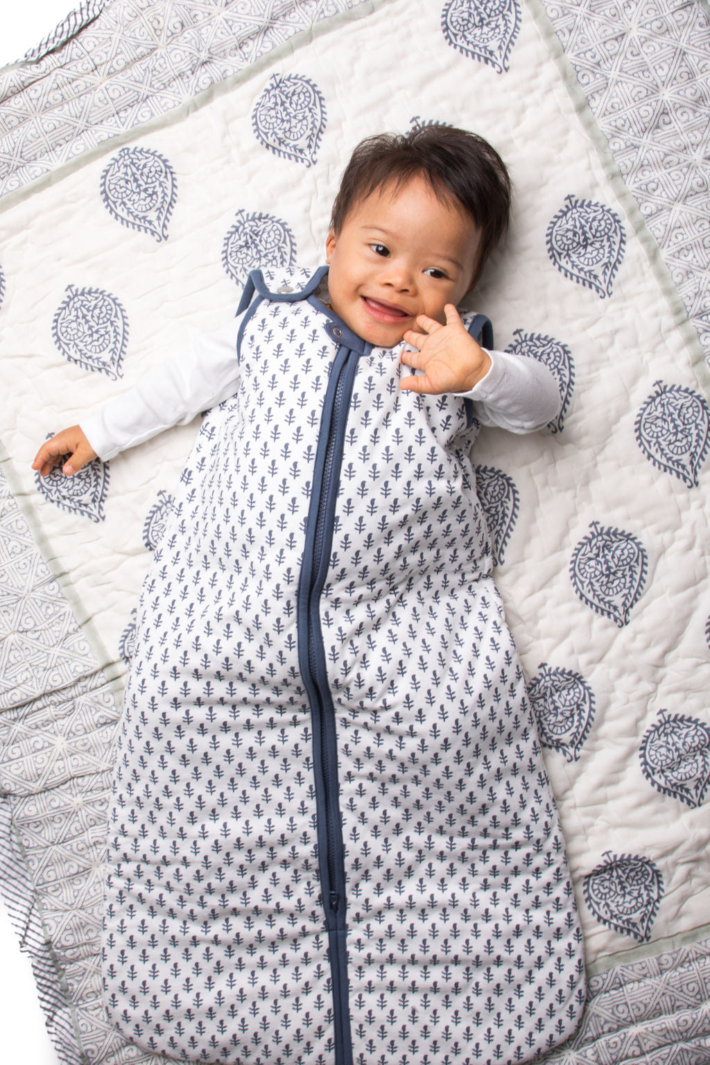 Lightweight Fort Cotton Wearable Baby Sleeping Bag