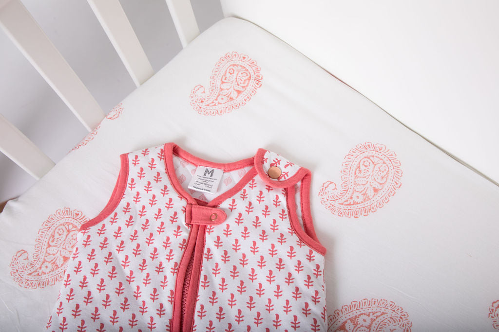 Lightweight Pink City Wearable Baby Sleep Bag