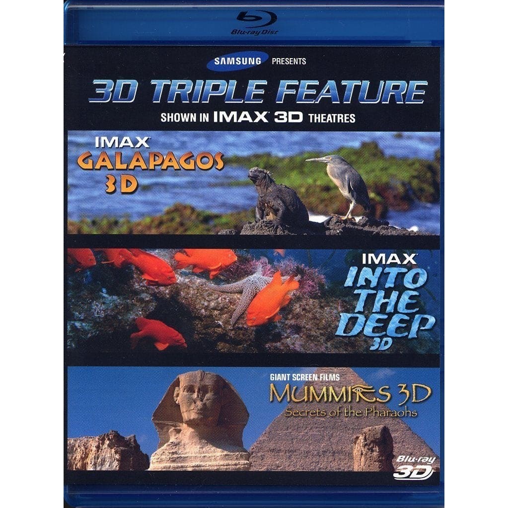 Samsung IMAX 3D Triple Movie Blu-Ray Player