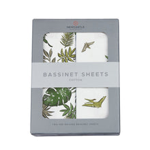 Jurassic Forest and Pteranodon Cotton Bassinet Sheets