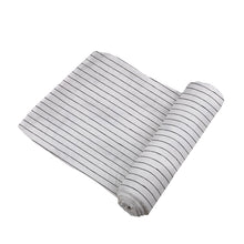 Pencil Stripe Bamboo Breathable Swaddle for Burp Cloth