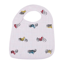 Ultimate Bamboo Muslin Road Trip Snap Bibs 3PK