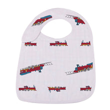 Ultimate Bamboo Muslin Road Trip Snap Bibs 3PK
