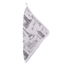 London, Paris, New York Bamboo Muslin Baby Washcloth Set