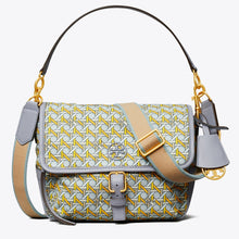 Northern Blue Tory Burch Piper Printed Women's Crossbody Bag
